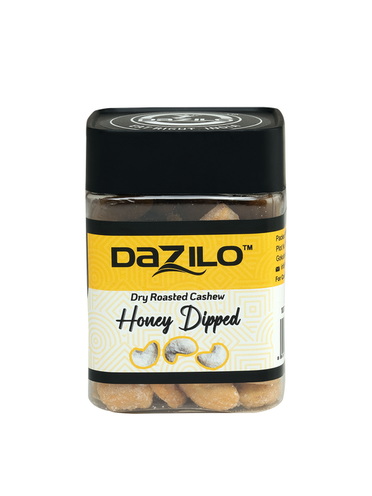 Dry Roasted Honey Dipped Cashews (100g)