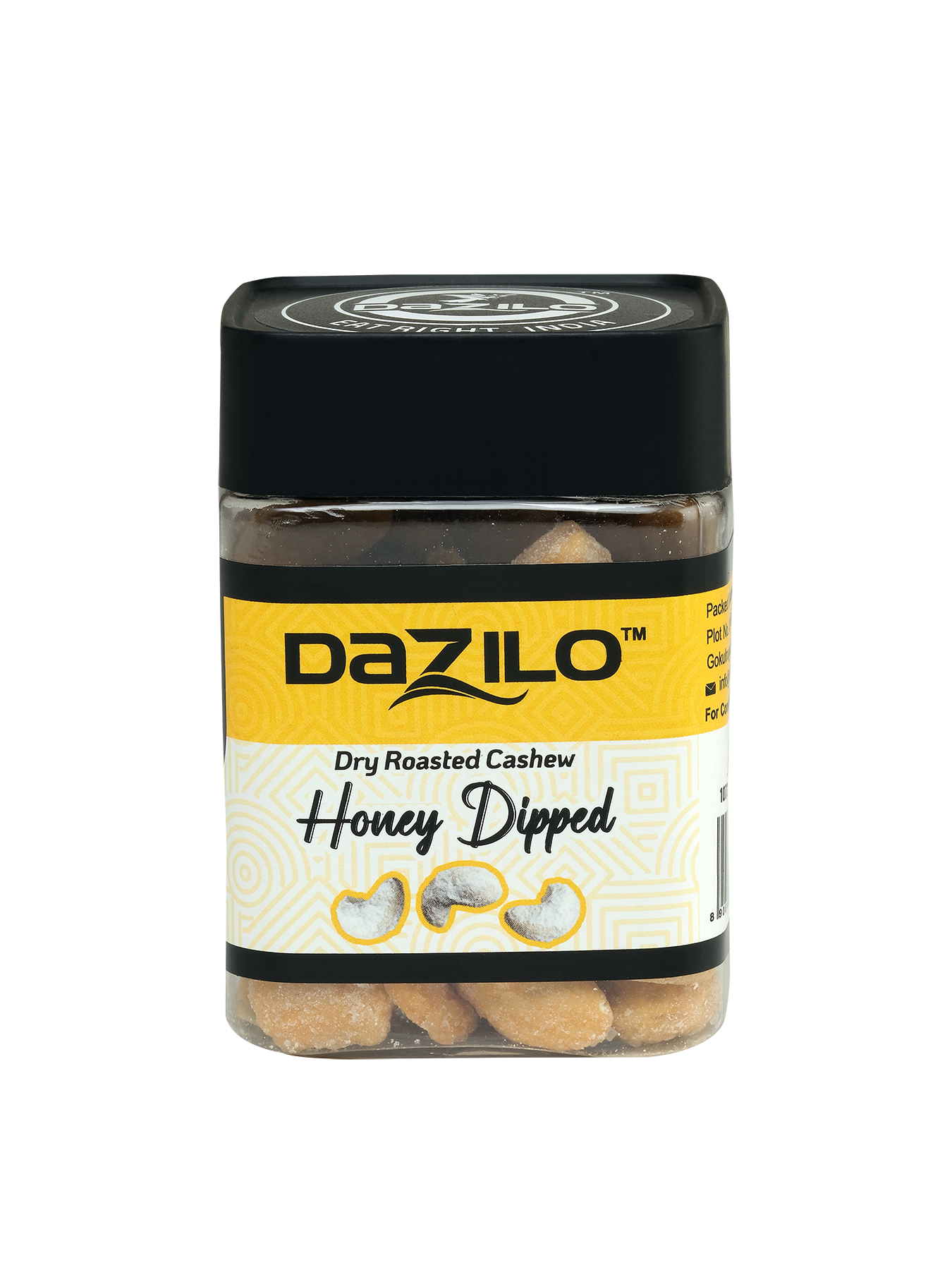 Dry Roasted Honey Dipped Cashews (100g)