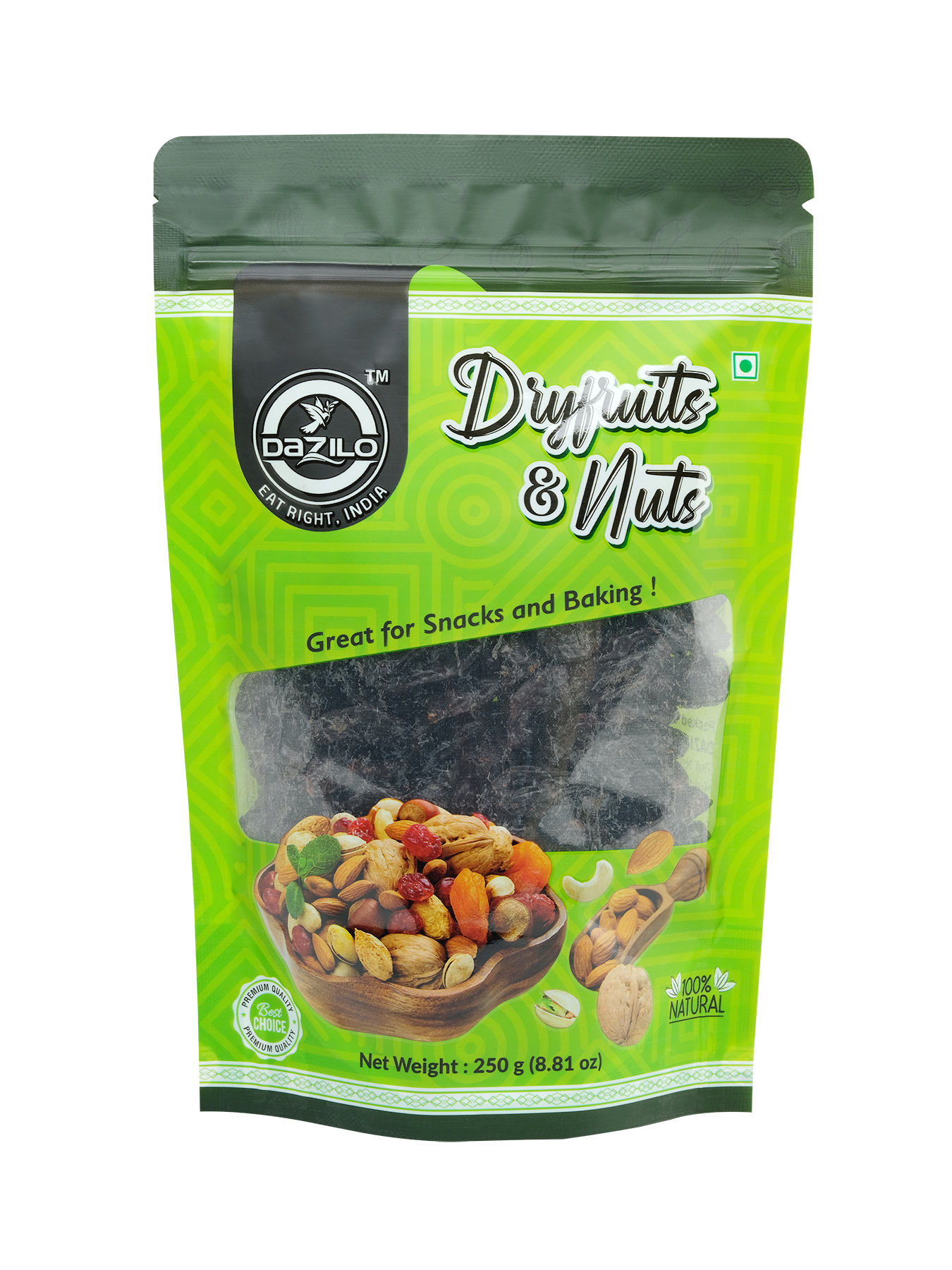 Black Seedless Raisins (250g)